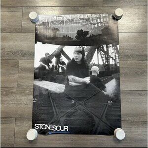 Vintage Stone Sour Y2K Poster Corey Taylor 24X33.5 Hard Rock Metal 2003